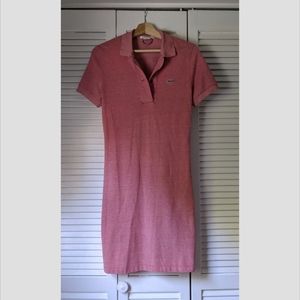 Lacoste Mini Piqué Polo Dress